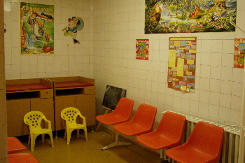 Wartezimmer für Patienten